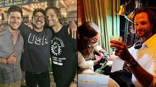 Supernatural's Jared Padalecki, Jensen Ackles and Jeffrey Dean Morgan all got matching tattoos