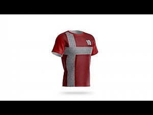 How to Create Geometric Pattern For Football Jersey Design in Corel Draw Tutorial