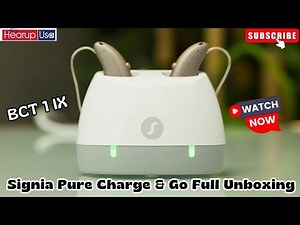 Signia Pure Charge & Go BCT 1IX | Signia Hearing Aids | Unboxing Video | Review | Hearing Loss |