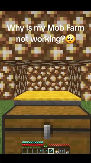 Why is my Mob Farm not working?🥺 | Minecraft Mob Farm