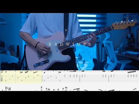 [TAB] RADWIMPS - 「Hyperventilation」 / Guitar Tutorial