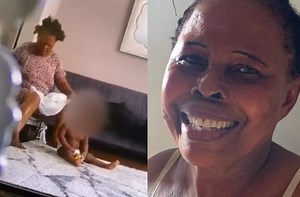 71-Year-Old Nanny From The Bronx Arrested After This Footage Shows Her Abusing A Child.. Mother In Tears As She Watches From Nanny Cam!