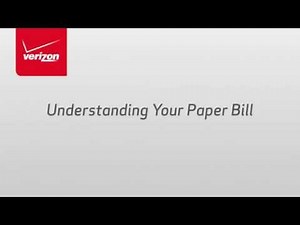 Understanding Your Paper Bill
