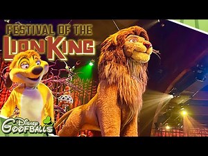 Festival Of The Lion King [4K] Animal Kingdom - Walt Disney World 🇺🇸