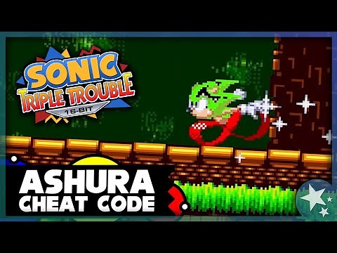 Ashura Sound Test Cheat Code - Sonic Triple Trouble 16-Bit Secrets