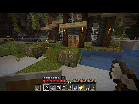 the fall of the 1.18 hardcore minecraft world