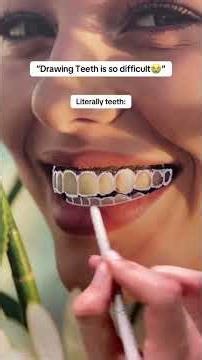 How to Draw Teeth Step by Step | Easy Drawing Tutorial for Beginners