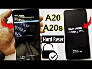 Samsung Galaxy A20S Hard reset How To Hard Reset A Samsung Phone -Full Guide | How To Unlock Samsung