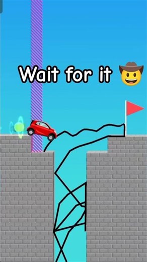 Impossible Drawbridge Level Completed! 😲 #gaming #shorts