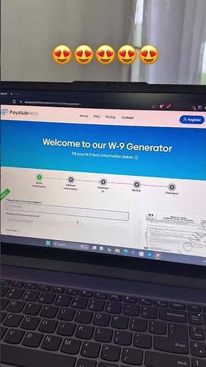 W9 form for taxes - how to create one that’s accurate & professional #w9form #taxseason #contractor