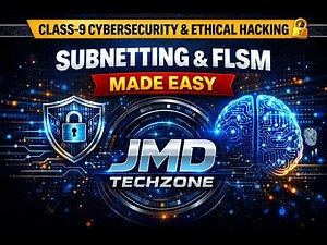 Class-9 Cybersecurity & Ethical Hacking 🔐 | ✅ Subnetting & FLSM Explained in Easiest Way ⚡ FLSM Full