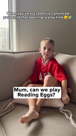 Mission accomplished 😎 #MumTok #ReadingEggs #RelatableParenting #LearningThroughPlay #fyp