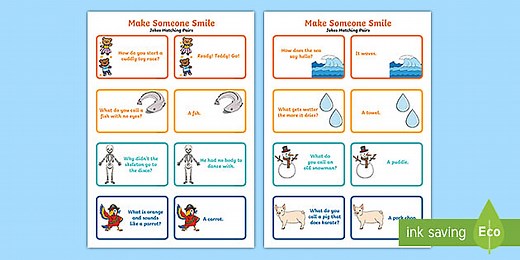 KS1 Make Someone Smile - Jokes
