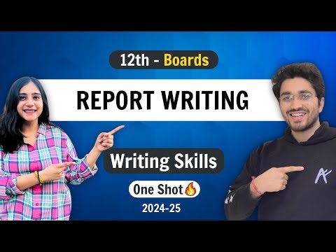 Report Writing | Class 12 English | NCERT for Boards | Writing Skills