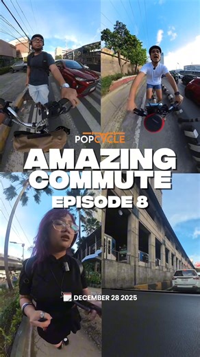 Amazing Commute is back! Just in time for the holidays. 🎁 Join our team for one last, chaotic, and heartwarming ride through the holiday rush hour this year. Our Year-Ender special reveals the most efficient way to commute this season. Find out next week! | Popcycle