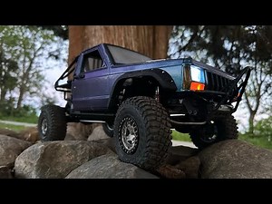 Custom RC LED lighting installation / Vanquish VS-410 / Scale Model / RC Rock Crawler