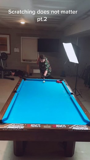 “bUt yOuR oppOnenT gEtS tO gO iF yoU ScrAtcH” #trickshots #billiards #8ballpool #espn #fypシ