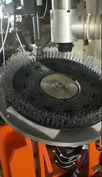 How Does the Abrasive Brush Making Machine Work?