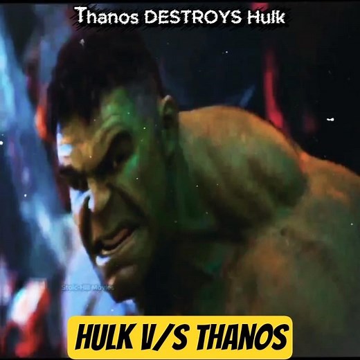 Hulk VS Thanos Deadly Fight | Avengers Infinity War Recap #shorts