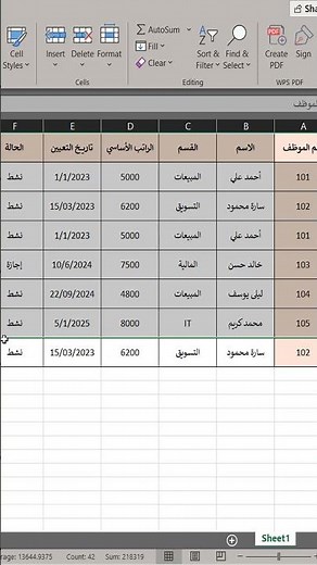 خليك خبير في الاكسل: تكرار البيانات مع التنسيق بضغطة واحدة