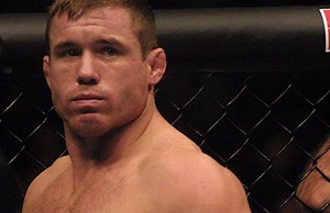 What happened to UFC fighter Matt Hughes, who was hit by a train?
