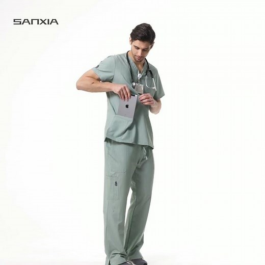 Mint Green Medical Scrubs Set | Fresh Look & Professional Fit | OEM Manufacturer