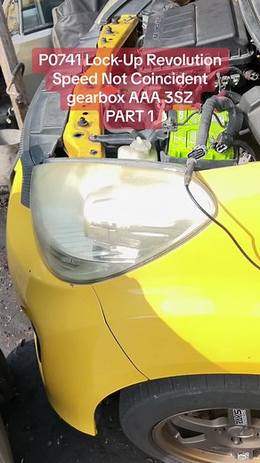 P0741 Lock-Up Revolution Speed Not Coincident | AAA 3SZ Part 1