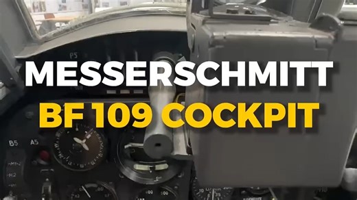 梅塞施密特 MESSERSCHMITT Bf-109 驾驶舱掠影