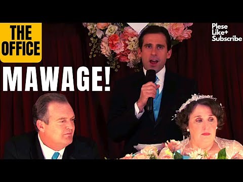 Funny Moments ‘The Office’- Michael Gives A Wedding Toast