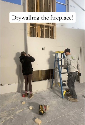 Drywalling the Fireplace: A DIY Makeover Journey