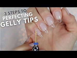 How to Finish and Blend Gelly Tips to Natural Nail | Gel-X Nails | Beginner Series
