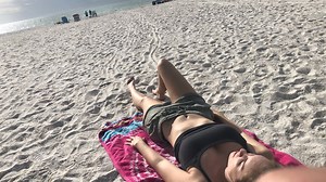 Beach day adventures in a wheelchair