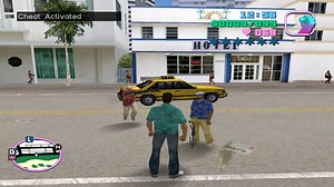GTA Vice City Taxi Driver Bodyguard Mod - GTAinside.com