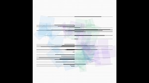 Manfred Mohr, algorithmic modulations, P2610, 2019