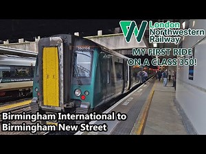 My FIRST RIDE on London Northwestern Railway Class 350's!