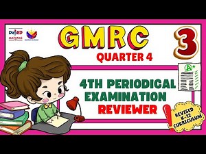 Grade 3 GMRC 3 Fourth Periodical Test Reviewer - Quarter 4 Revised K-12 #reviewer #grade3 #test
