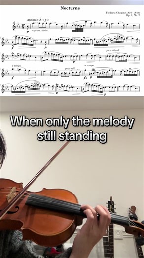 Mastering Chopin on the Violin: A Melodic Challenge