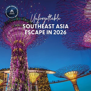Experience the perfect blend of culture and adventure as you uncover the vibrant beauty of Southeast Asia. Sail onboard Celebrity Solstice in 2026 and enjoy an all-inclusive journey through breathtaking landscapes, ancient wonders and bustling cities | $499*pp Low Deposit Your 14 Night Fly, Stay and Cruise Holiday with $4000 Bonus Value includes: ✅ Return flights from Australia ✅ BONUS 1 Night Singapore hotel stay ✅ 13 Night Southeast Asia cruise ✅ Enjoy an overnight stay onboard in Phuket ✅ Onb