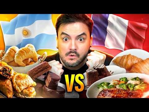 WORLD CUP OF FOOD: France vs. Argentina!