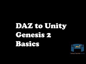 DAZ to Unity I - Genesis2 Basics