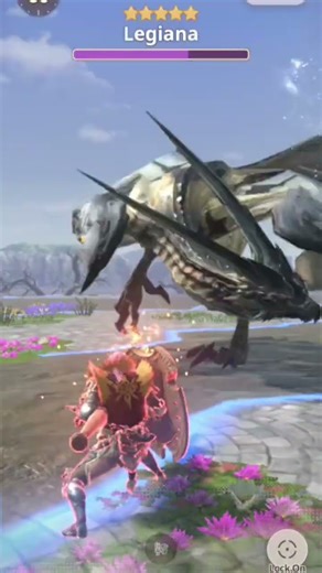 Monster Hunter Now Gunlace Gameplay Hunt Legiana #monsterhunt #monsterhunter #gunlance