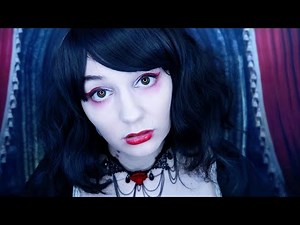 ASMR 💋 VAMPIRE GIRLFRIEND DRINKS YOUR BLOOD ⚰️ KISSES, BLOOD SLURPING, HAIR PLAY, FIREPLACE SOUNDS