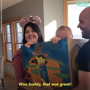 62K views · 421 reactions | In the dark days of April, still early in the COVID-19 pandemic, a little boy's birthday trip to Disney World had to be postponed. But luckily for 8-year-old Sam Olsen, he has an amazing big sister, 10-year-old Ella. https://gma.abc/3lGQyQc | Good Morning America | Facebook