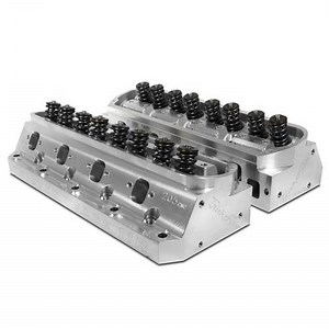 Trick Flow Mustang Twisted Wedge 11R 205 Cylinder Heads - 66cc Chamber - Ti Retainers (79-95) 5.0 TFS-5261T661-C03