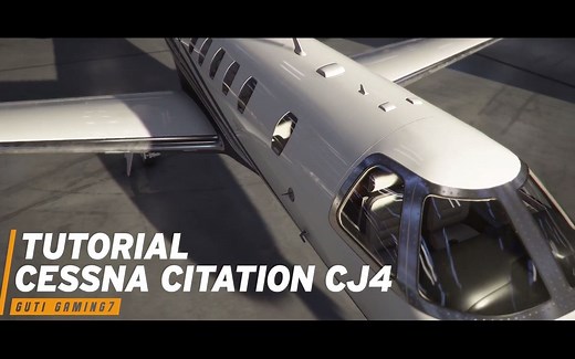 微软模拟飞行塞斯纳CJ4 Cessna Citation CJ4 冷舱及ILS教程