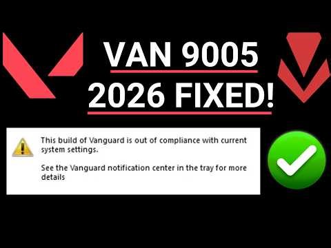 How To Fix Valorant Error Code VAN 9005 (2026)