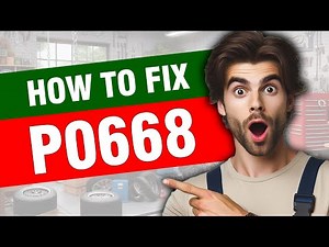 P0668 PCM/ECM/TCM Internal Temperature Sensor Circuit Low 🟢 Trouble Code Symptoms Causes Solutions