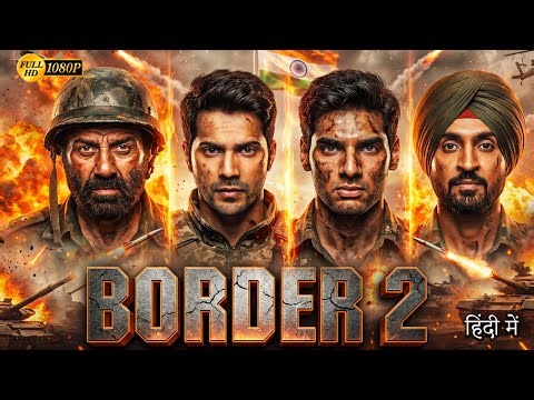 Border 2 (2026) | Sunny Deol, Akshay Kumar, Varun Dhawan | Hindi War Action Movie | Full HD 1080p