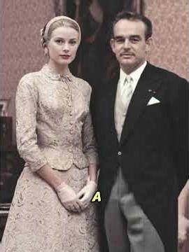 Grace Kelly & Prince Rainier Civil Wedding 1956 | Princess Grace Monaco Royal History #gracekelly