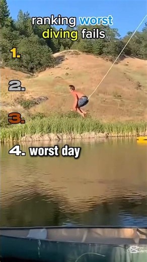 ranking worst diving fails